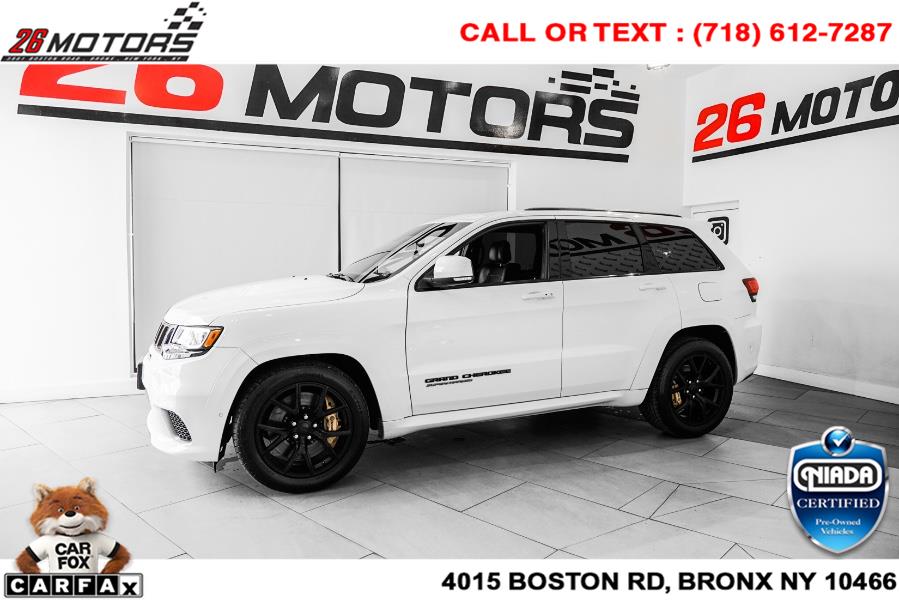Used Jeep Grand Cherokee Trackhawk 4x4 *Ltd Avail* 2018 | 26 Motors Corp. Bronx, New York Used Jeep Grand Cherokee Trackhawk 4x4 *Ltd Avail* 2018 | 26 Motors Corp. Bronx, New York