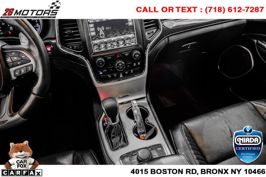Used Jeep Grand Cherokee Trackhawk 4x4 *Ltd Avail* 2018 | 26 Motors Corp. Bronx, New York Used Jeep Grand Cherokee Trackhawk 4x4 *Ltd Avail* 2018 | 26 Motors Corp. Bronx, New York