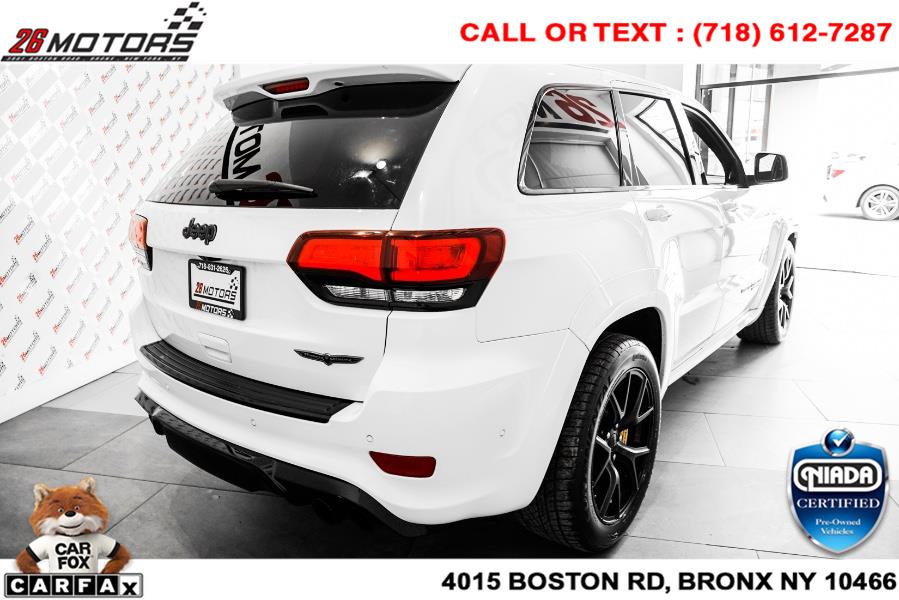 Used Jeep Grand Cherokee Trackhawk 4x4 *Ltd Avail* 2018 | 26 Motors Corp. Bronx, New York Used Jeep Grand Cherokee Trackhawk 4x4 *Ltd Avail* 2018 | 26 Motors Corp. Bronx, New York