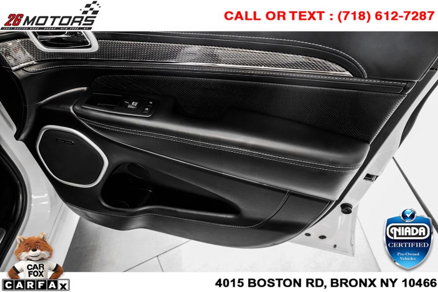 Used Jeep Grand Cherokee Trackhawk 4x4 *Ltd Avail* 2018 | 26 Motors Corp. Bronx, New York Used Jeep Grand Cherokee Trackhawk 4x4 *Ltd Avail* 2018 | 26 Motors Corp. Bronx, New York