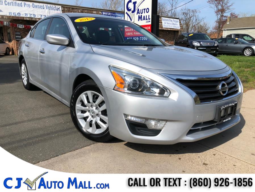 2015 Nissan Altima 4dr Sdn I4 2.5 S, available for sale in Bristol, Connecticut | CJ Auto Mall. Bristol, Connecticut