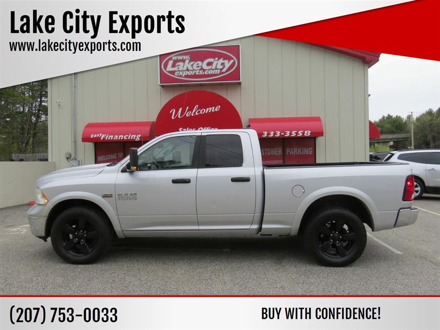 Used Ram Ram Pickup 1500 Outdoorsman 4x4 4dr Quad Cab 6.3 ft. SB Pickup 2015 | Lake City Exports Inc. Auburn, Maine Used Ram Ram Pickup 1500 Outdoorsman 4x4 4dr Quad Cab 6.3 ft. SB Pickup 2015 | Lake City Exports Inc. Auburn, Maine