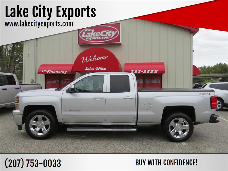 Used Chevrolet Silverado 1500 LT 4x4 4dr Double Cab 6.5 ft. SB 2015 | Lake City Exports Inc. Auburn, Maine Used Chevrolet Silverado 1500 LT 4x4 4dr Double Cab 6.5 ft. SB 2015 | Lake City Exports Inc. Auburn, Maine