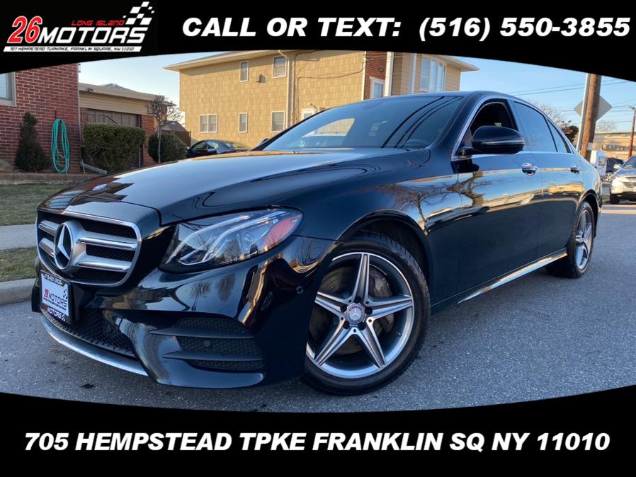 Used Mercedes-Benz E-Class ///AMG Package E 300 Sport 4MATIC Sedan 2017 | Hempstead Auto Outlet Inc. DBA 26 Motors Long Isla. Franklin Sq, New York Used Mercedes-Benz E-Class ///AMG Package E 300 Sport 4MATIC Sedan 2017 | Hempstead Auto Outlet Inc. DBA 26 Motors Long Isla. Franklin Sq, New York