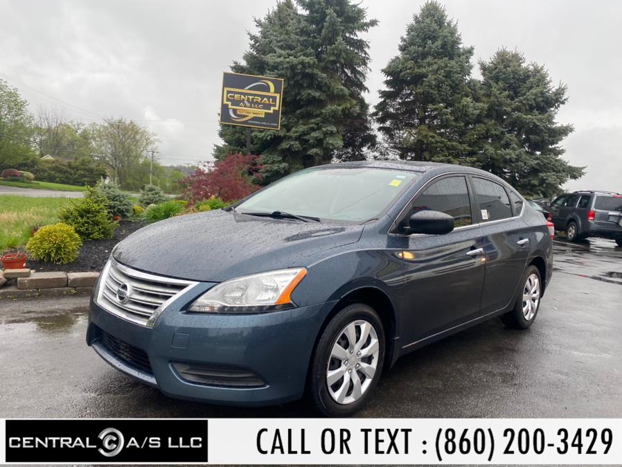 2014 Nissan Sentra 4dr Sdn I4 CVT S, available for sale in East Windsor, Connecticut | Central A/S LLC. East Windsor, Connecticut 2014 Nissan Sentra 4dr Sdn I4 CVT S, available for sale in East Windsor, Connecticut | Central A/S LLC. East Windsor, Connecticut
