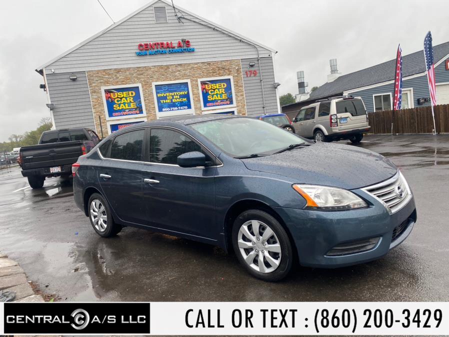 2014 Nissan Sentra 4dr Sdn I4 CVT S, available for sale in East Windsor, Connecticut | Central A/S LLC. East Windsor, Connecticut 2014 Nissan Sentra 4dr Sdn I4 CVT S, available for sale in East Windsor, Connecticut | Central A/S LLC. East Windsor, Connecticut
