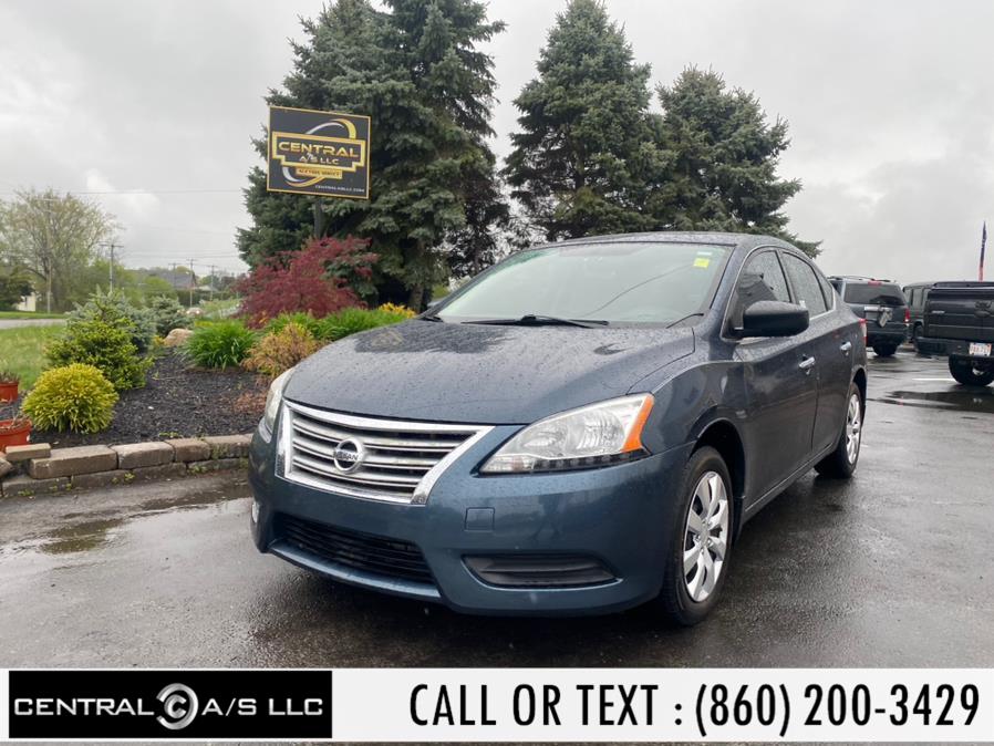 2014 Nissan Sentra 4dr Sdn I4 CVT S, available for sale in East Windsor, Connecticut | Central A/S LLC. East Windsor, Connecticut 2014 Nissan Sentra 4dr Sdn I4 CVT S, available for sale in East Windsor, Connecticut | Central A/S LLC. East Windsor, Connecticut
