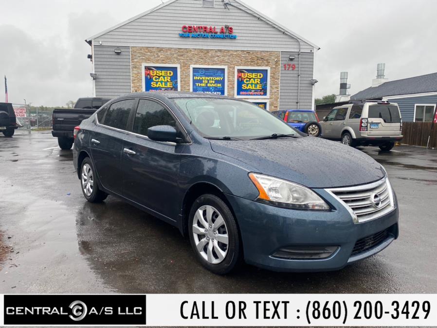 2014 Nissan Sentra 4dr Sdn I4 CVT S, available for sale in East Windsor, Connecticut | Central A/S LLC. East Windsor, Connecticut 2014 Nissan Sentra 4dr Sdn I4 CVT S, available for sale in East Windsor, Connecticut | Central A/S LLC. East Windsor, Connecticut