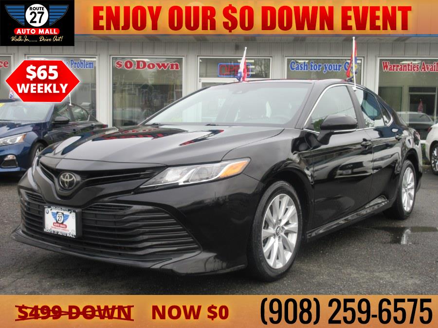 Used Toyota Camry LE Auto (Natl) 2018 | Route 27 Auto Mall. Linden, New Jersey