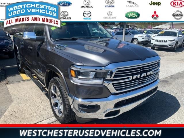 2019 Ram 1500 Laramie 4x4 Crew Cab 5''7" Box, available for sale in White Plains, New York | Apex Westchester Used Vehicles. White Plains, New York