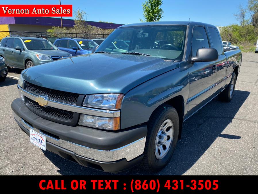 2007 Chevrolet Silverado 1500 Classic 2WD Ext Cab 143.5" Work Truck, available for sale in Manchester, Connecticut | Vernon Auto Sale & Service. Manchester, Connecticut
