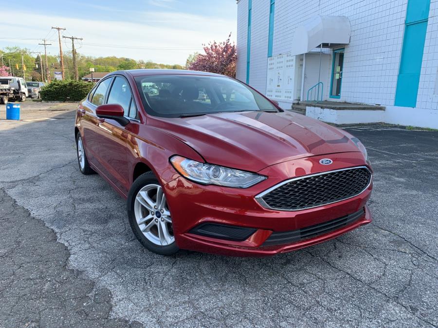 2018 Ford Fusion SE FWD, available for sale in Milford, Connecticut | Dealertown Auto Wholesalers. Milford, Connecticut