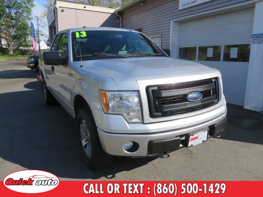 2013 Ford F-150 4WD SuperCab 145" STX, available for sale in Bristol, Connecticut | Quick Auto LLC. Bristol, Connecticut
