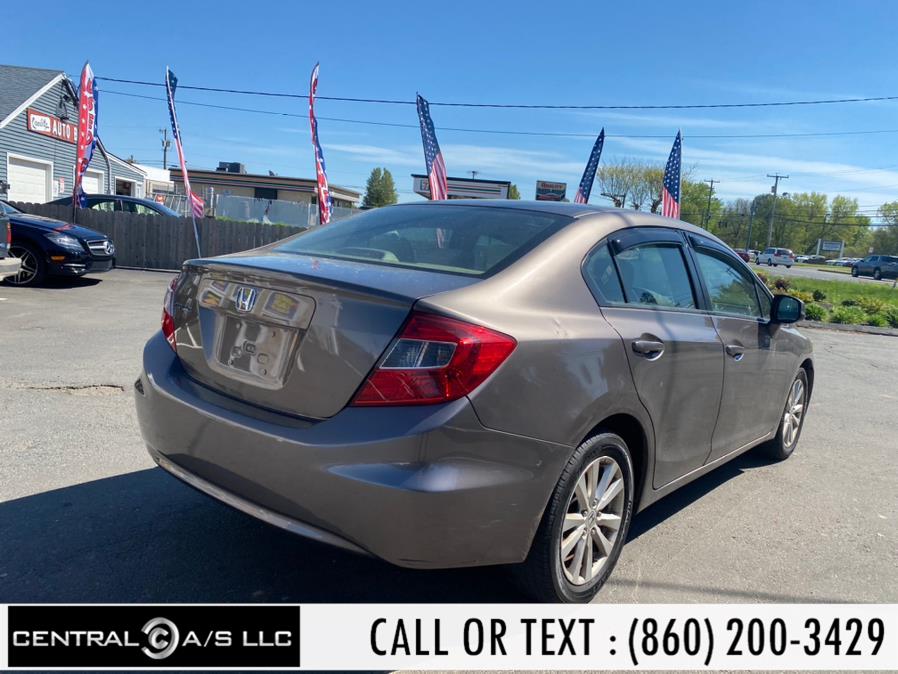 2012 Honda Civic Sdn 4dr Auto EX, available for sale in East Windsor, Connecticut | Central A/S LLC. East Windsor, Connecticut 2012 Honda Civic Sdn 4dr Auto EX, available for sale in East Windsor, Connecticut | Central A/S LLC. East Windsor, Connecticut