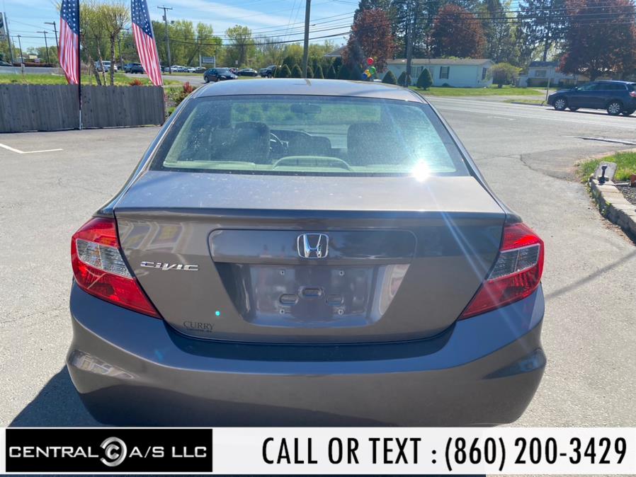2012 Honda Civic Sdn 4dr Auto EX, available for sale in East Windsor, Connecticut | Central A/S LLC. East Windsor, Connecticut 2012 Honda Civic Sdn 4dr Auto EX, available for sale in East Windsor, Connecticut | Central A/S LLC. East Windsor, Connecticut