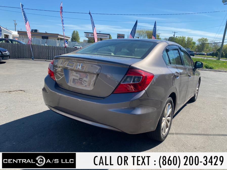 2012 Honda Civic Sdn 4dr Auto EX, available for sale in East Windsor, Connecticut | Central A/S LLC. East Windsor, Connecticut 2012 Honda Civic Sdn 4dr Auto EX, available for sale in East Windsor, Connecticut | Central A/S LLC. East Windsor, Connecticut