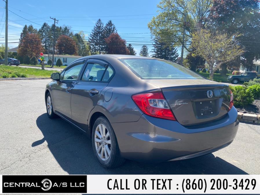 2012 Honda Civic Sdn 4dr Auto EX, available for sale in East Windsor, Connecticut | Central A/S LLC. East Windsor, Connecticut 2012 Honda Civic Sdn 4dr Auto EX, available for sale in East Windsor, Connecticut | Central A/S LLC. East Windsor, Connecticut