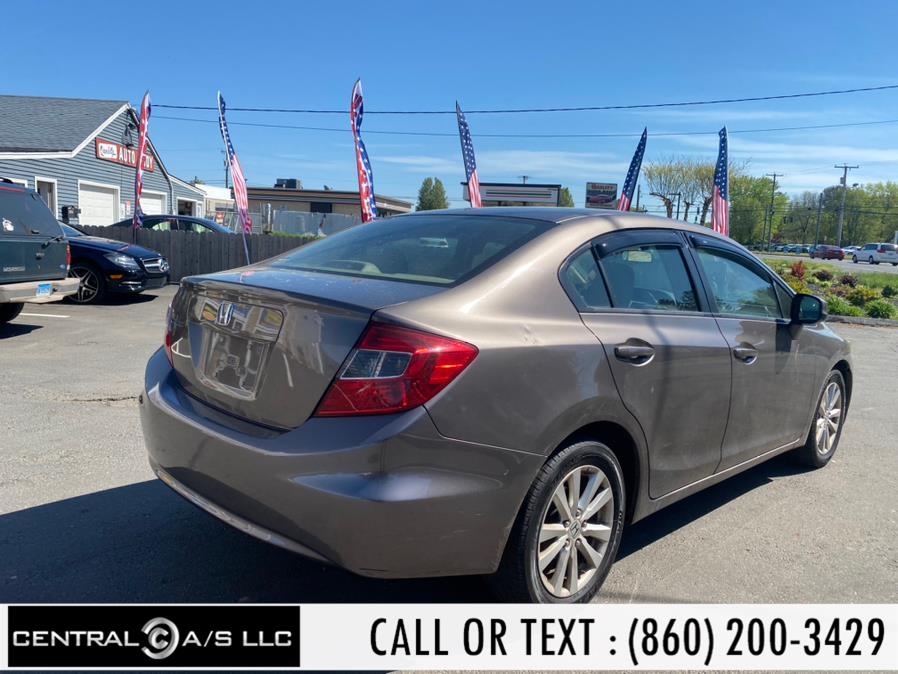 2012 Honda Civic Sdn 4dr Auto EX, available for sale in East Windsor, Connecticut | Central A/S LLC. East Windsor, Connecticut 2012 Honda Civic Sdn 4dr Auto EX, available for sale in East Windsor, Connecticut | Central A/S LLC. East Windsor, Connecticut