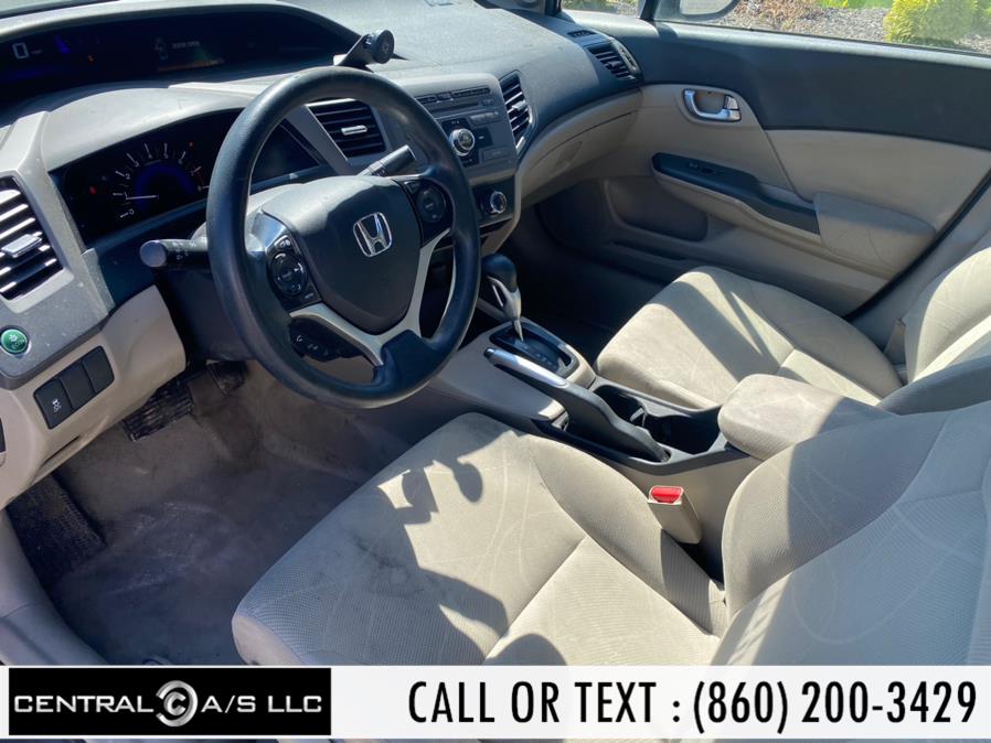 2012 Honda Civic Sdn 4dr Auto EX, available for sale in East Windsor, Connecticut | Central A/S LLC. East Windsor, Connecticut 2012 Honda Civic Sdn 4dr Auto EX, available for sale in East Windsor, Connecticut | Central A/S LLC. East Windsor, Connecticut