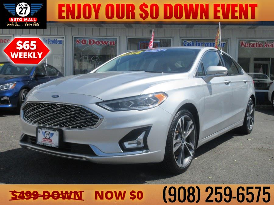 2019 Ford Fusion Titanium AWD, available for sale in Linden, New Jersey | Route 27 Auto Mall. Linden, New Jersey