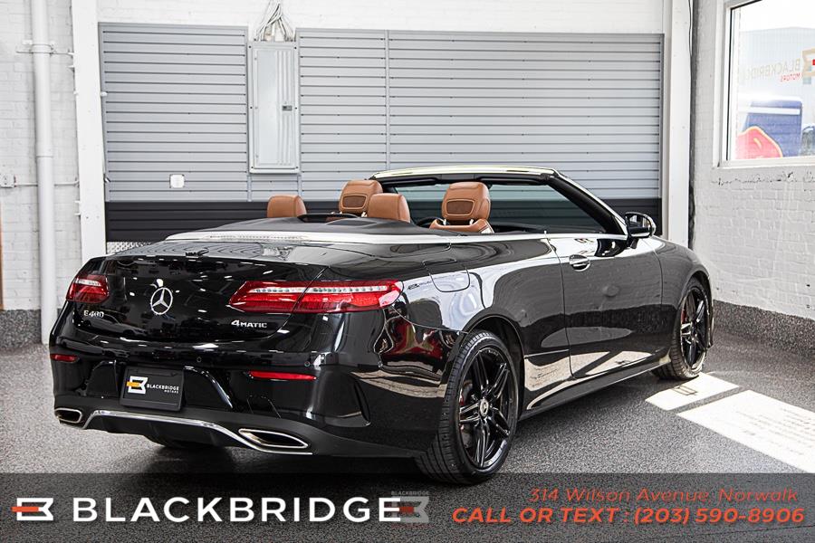 2018 Mercedes-Benz E-Class E 400 4MATIC Cabriolet, available for sale in Norwalk, Connecticut | Black Bridge Motors, LLC. Norwalk, Connecticut 2018 Mercedes-Benz E-Class E 400 4MATIC Cabriolet, available for sale in Norwalk, Connecticut | Black Bridge Motors, LLC. Norwalk, Connecticut