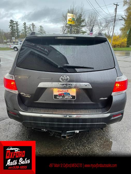 Used Toyota Highlander 4WD 4dr V6 Limited (Natl) 2012 | Oxford Auto Sales. Oxford, Maine Used Toyota Highlander 4WD 4dr V6 Limited (Natl) 2012 | Oxford Auto Sales. Oxford, Maine