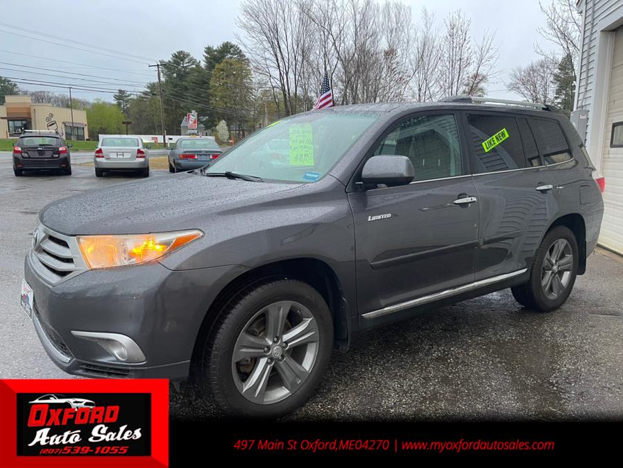 Used Toyota Highlander 4WD 4dr V6 Limited (Natl) 2012 | Oxford Auto Sales. Oxford, Maine Used Toyota Highlander 4WD 4dr V6 Limited (Natl) 2012 | Oxford Auto Sales. Oxford, Maine