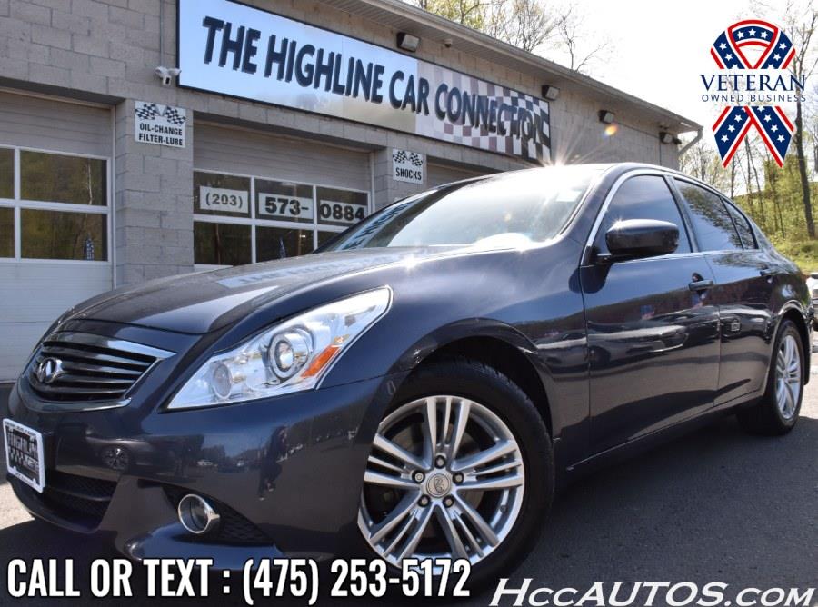 2011 INFINITI G25 Sedan 4dr, available for sale in Waterbury, Connecticut | Highline Car Connection. Waterbury, Connecticut