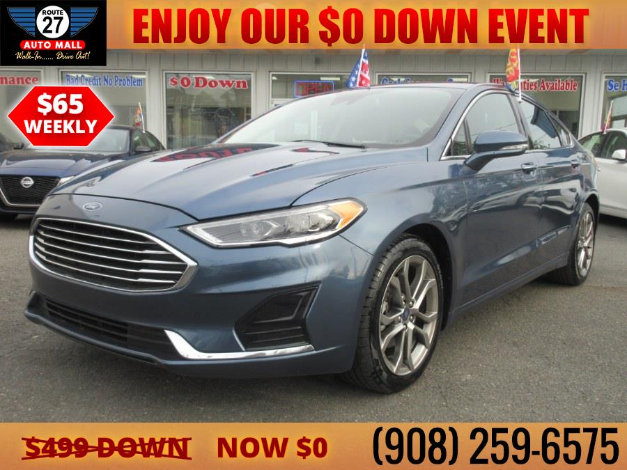Used Ford Fusion SEL FWD 2019 | Route 27 Auto Mall. Linden, New Jersey