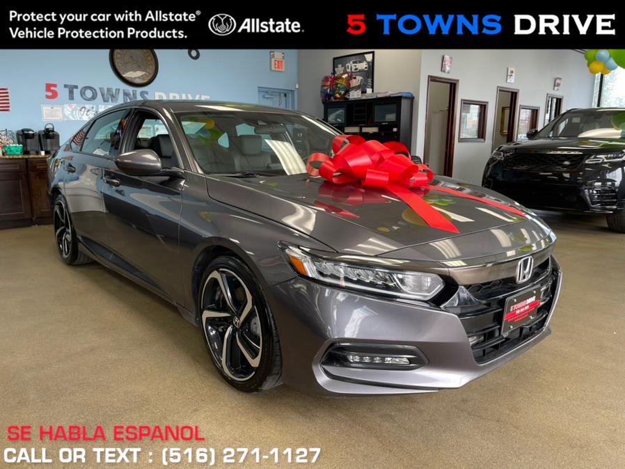 Used Honda Accord Sedan Sport 1.5T CVT 2019 | 5 Towns Drive. Inwood, New York Used Honda Accord Sedan Sport 1.5T CVT 2019 | 5 Towns Drive. Inwood, New York