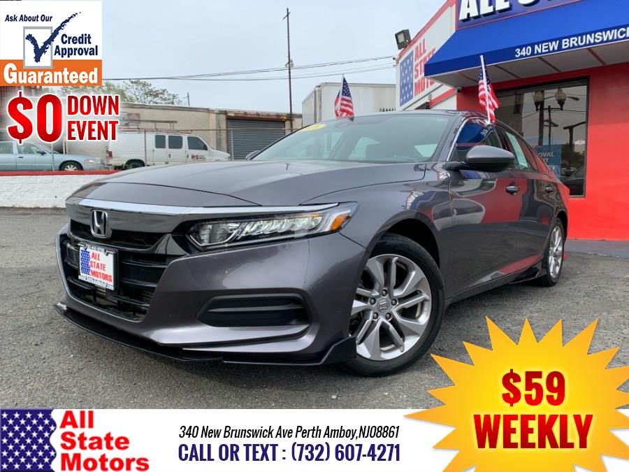 2018 Honda Accord Sedan LX 1.5T CVT, available for sale in Perth Amboy, New Jersey | All State Motor Inc. Perth Amboy, New Jersey 2018 Honda Accord Sedan LX 1.5T CVT, available for sale in Perth Amboy, New Jersey | All State Motor Inc. Perth Amboy, New Jersey