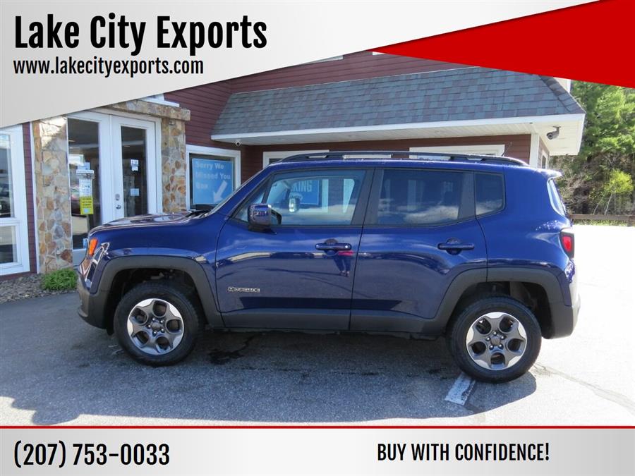 Used Jeep Renegade Latitude 4x4 4dr SUV 2016 | Lake City Exports Inc. Auburn, Maine Used Jeep Renegade Latitude 4x4 4dr SUV 2016 | Lake City Exports Inc. Auburn, Maine