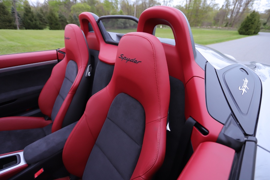 2016 Porsche Boxster 2dr Roadster Spyder, available for sale in North Salem, New York | Meccanic Shop North Inc. North Salem, New York 2016 Porsche Boxster 2dr Roadster Spyder, available for sale in North Salem, New York | Meccanic Shop North Inc. North Salem, New York