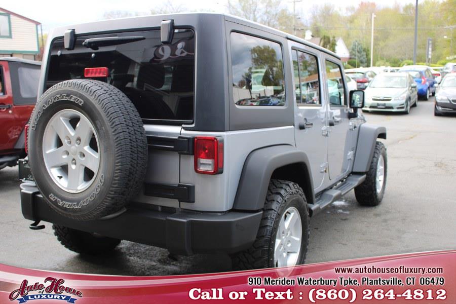 2016 Jeep Wrangler Unlimited 4WD 4dr Sport, available for sale in Plantsville, Connecticut | Auto House of Luxury. Plantsville, Connecticut 2016 Jeep Wrangler Unlimited 4WD 4dr Sport, available for sale in Plantsville, Connecticut | Auto House of Luxury. Plantsville, Connecticut