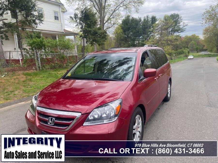 2006 Honda Odyssey 5dr EX-L AT with RES, available for sale in Bloomfield, Connecticut | Integrity Auto Sales and Service LLC. Bloomfield, Connecticut