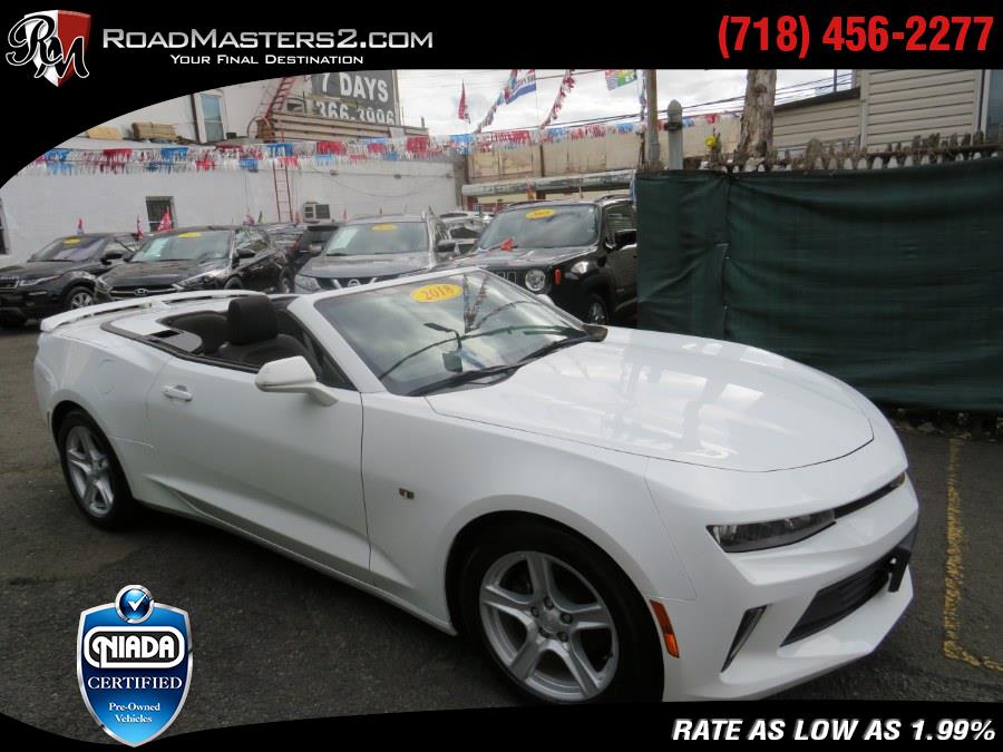 2018 Chevrolet Camaro 2dr Conv 1LT, available for sale in Middle Village, New York | Road Masters II INC. Middle Village, New York
