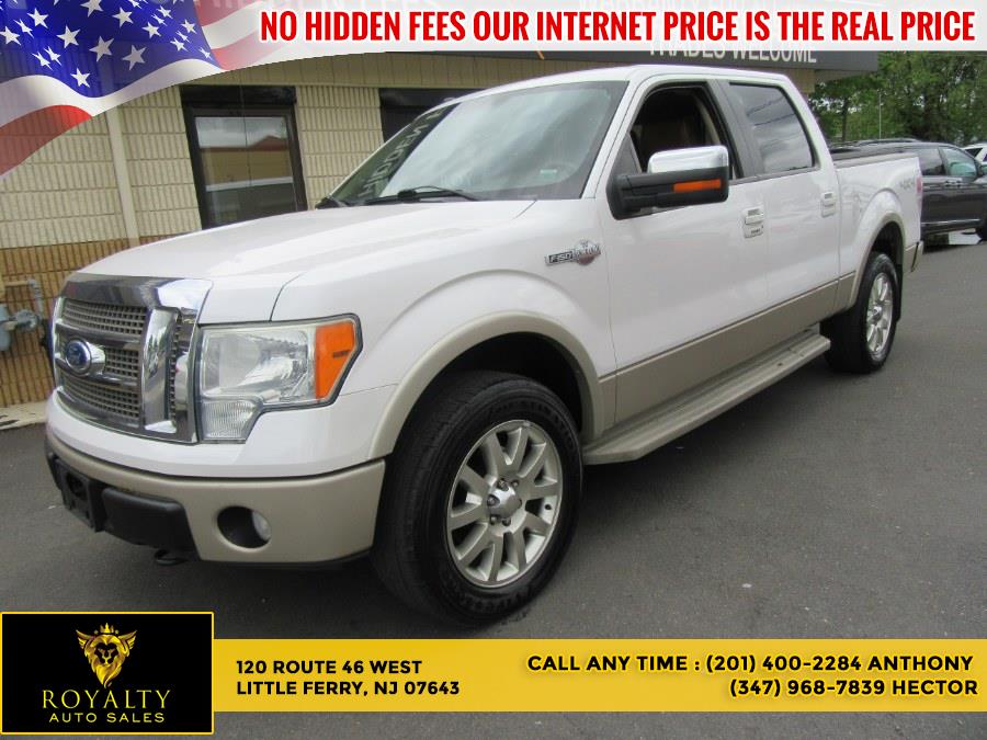 2010 Ford F-150 4WD SuperCrew 145" King Ranch, available for sale in Little Ferry, New Jersey | Royalty Auto Sales. Little Ferry, New Jersey 2010 Ford F-150 4WD SuperCrew 145" King Ranch, available for sale in Little Ferry, New Jersey | Royalty Auto Sales. Little Ferry, New Jersey