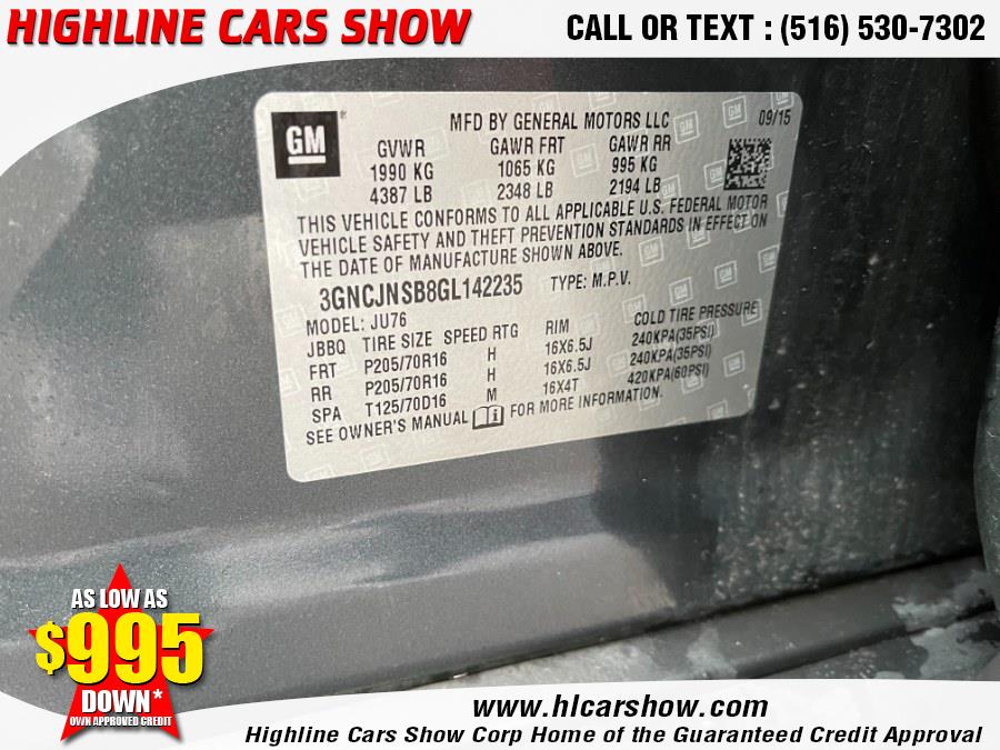 Used Chevrolet Trax AWD 4dr LS w/1LS 2016 | Highline Cars Show Corp. West Hempstead, New York Used Chevrolet Trax AWD 4dr LS w/1LS 2016 | Highline Cars Show Corp. West Hempstead, New York