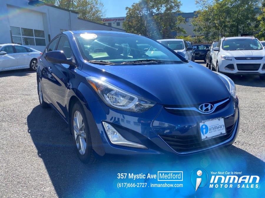 Used Hyundai Elantra 4dr Sdn Auto SE (Alabama Plant) 2015 | Inman Motors Sales. Medford, Massachusetts Used Hyundai Elantra 4dr Sdn Auto SE (Alabama Plant) 2015 | Inman Motors Sales. Medford, Massachusetts