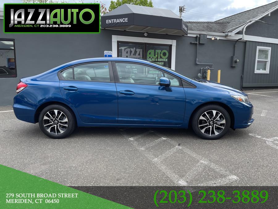 2013 Honda Civic Sdn 4dr Auto EX, available for sale in Meriden, Connecticut | Jazzi Auto Sales LLC. Meriden, Connecticut 2013 Honda Civic Sdn 4dr Auto EX, available for sale in Meriden, Connecticut | Jazzi Auto Sales LLC. Meriden, Connecticut