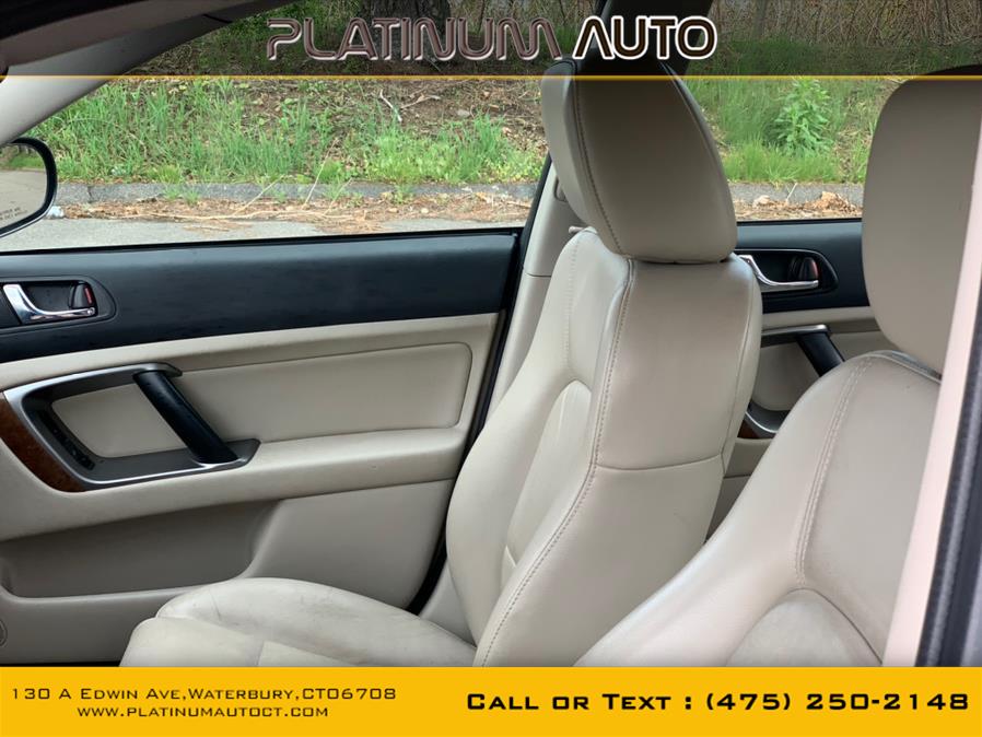 2008 Subaru Legacy (Natl) 4dr H4 Auto Ltd w/VDC, available for sale in Waterbury, Connecticut | Platinum Auto Care. Waterbury, Connecticut 2008 Subaru Legacy (Natl) 4dr H4 Auto Ltd w/VDC, available for sale in Waterbury, Connecticut | Platinum Auto Care. Waterbury, Connecticut