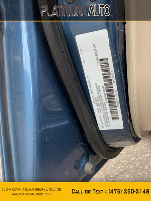2008 Subaru Legacy (Natl) 4dr H4 Auto Ltd w/VDC, available for sale in Waterbury, Connecticut | Platinum Auto Care. Waterbury, Connecticut 2008 Subaru Legacy (Natl) 4dr H4 Auto Ltd w/VDC, available for sale in Waterbury, Connecticut | Platinum Auto Care. Waterbury, Connecticut