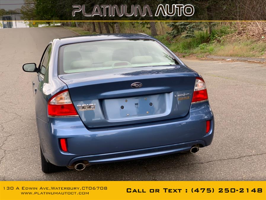 2008 Subaru Legacy (Natl) 4dr H4 Auto Ltd w/VDC, available for sale in Waterbury, Connecticut | Platinum Auto Care. Waterbury, Connecticut 2008 Subaru Legacy (Natl) 4dr H4 Auto Ltd w/VDC, available for sale in Waterbury, Connecticut | Platinum Auto Care. Waterbury, Connecticut