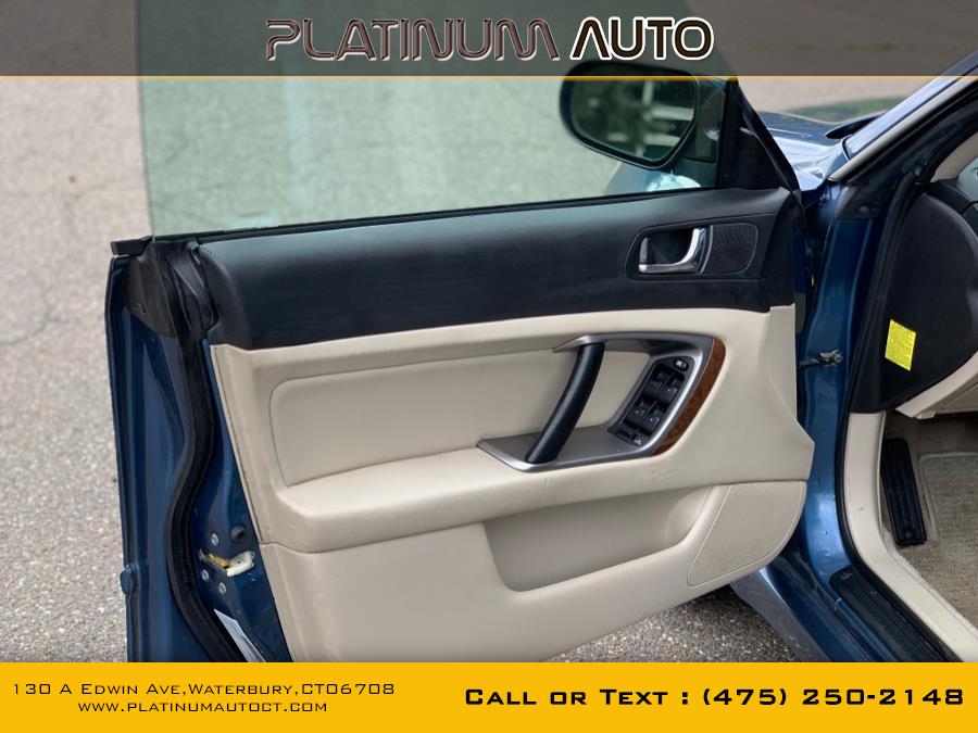 2008 Subaru Legacy (Natl) 4dr H4 Auto Ltd w/VDC, available for sale in Waterbury, Connecticut | Platinum Auto Care. Waterbury, Connecticut 2008 Subaru Legacy (Natl) 4dr H4 Auto Ltd w/VDC, available for sale in Waterbury, Connecticut | Platinum Auto Care. Waterbury, Connecticut
