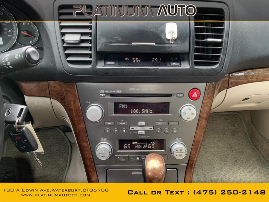 2008 Subaru Legacy (Natl) 4dr H4 Auto Ltd w/VDC, available for sale in Waterbury, Connecticut | Platinum Auto Care. Waterbury, Connecticut 2008 Subaru Legacy (Natl) 4dr H4 Auto Ltd w/VDC, available for sale in Waterbury, Connecticut | Platinum Auto Care. Waterbury, Connecticut