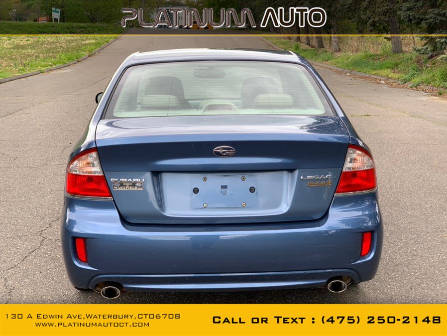 2008 Subaru Legacy (Natl) 4dr H4 Auto Ltd w/VDC, available for sale in Waterbury, Connecticut | Platinum Auto Care. Waterbury, Connecticut 2008 Subaru Legacy (Natl) 4dr H4 Auto Ltd w/VDC, available for sale in Waterbury, Connecticut | Platinum Auto Care. Waterbury, Connecticut