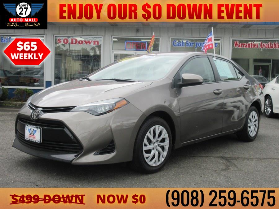 Used Toyota Corolla LE CVT (Natl) 2018 | Route 27 Auto Mall. Linden, New Jersey Used Toyota Corolla LE CVT (Natl) 2018 | Route 27 Auto Mall. Linden, New Jersey