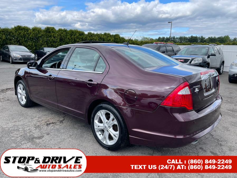 2012 Ford Fusion 4dr Sdn SE FWD, available for sale in East Windsor, Connecticut | Stop & Drive Auto Sales. East Windsor, Connecticut 2012 Ford Fusion 4dr Sdn SE FWD, available for sale in East Windsor, Connecticut | Stop & Drive Auto Sales. East Windsor, Connecticut
