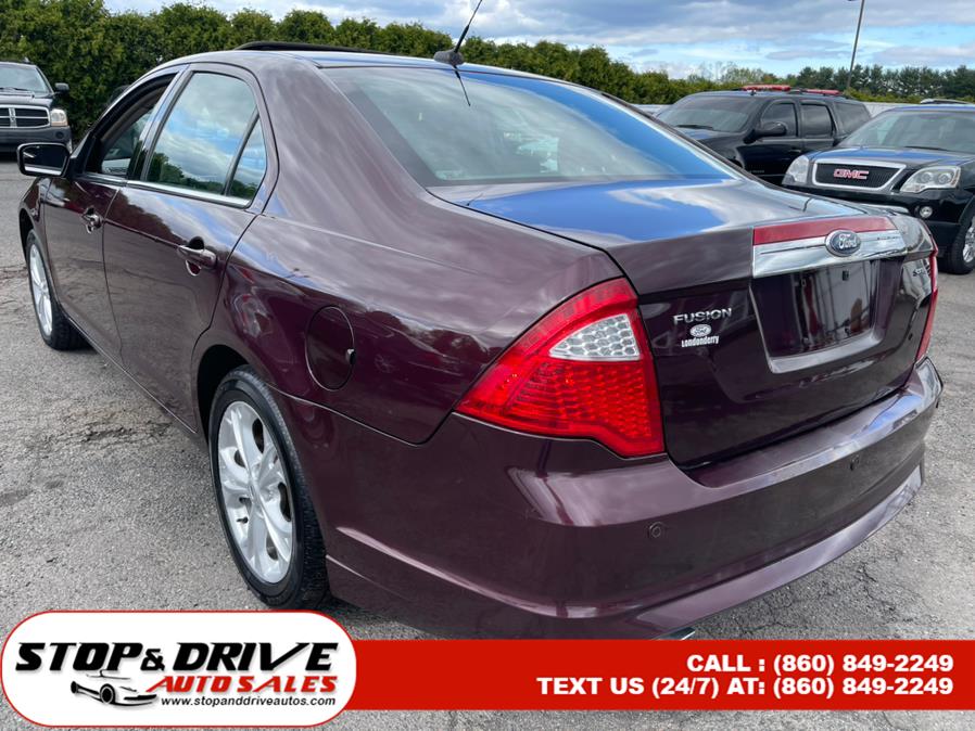 2012 Ford Fusion 4dr Sdn SE FWD, available for sale in East Windsor, Connecticut | Stop & Drive Auto Sales. East Windsor, Connecticut 2012 Ford Fusion 4dr Sdn SE FWD, available for sale in East Windsor, Connecticut | Stop & Drive Auto Sales. East Windsor, Connecticut