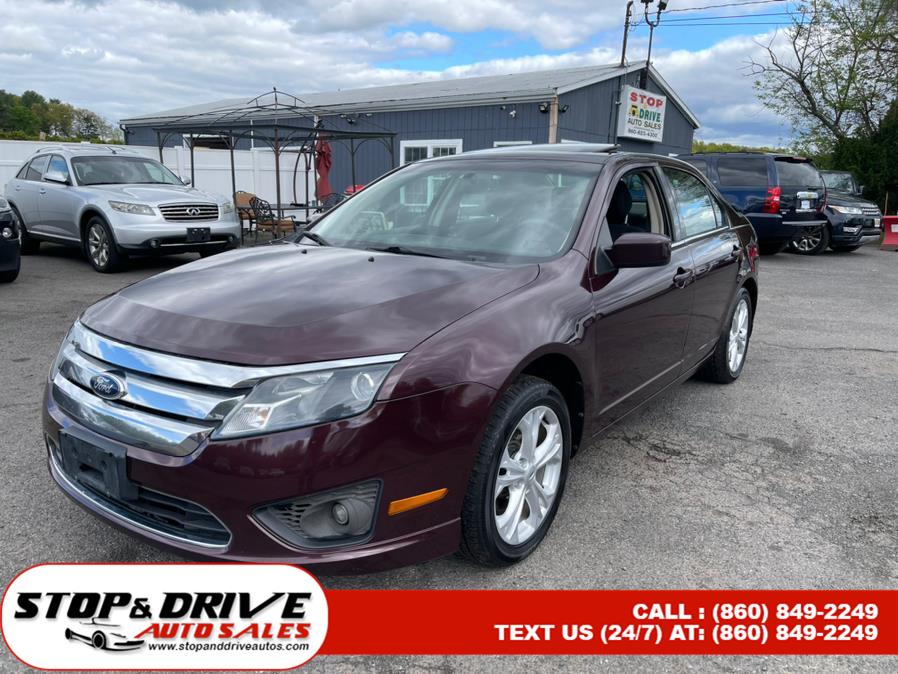 2012 Ford Fusion 4dr Sdn SE FWD, available for sale in East Windsor, Connecticut | Stop & Drive Auto Sales. East Windsor, Connecticut 2012 Ford Fusion 4dr Sdn SE FWD, available for sale in East Windsor, Connecticut | Stop & Drive Auto Sales. East Windsor, Connecticut